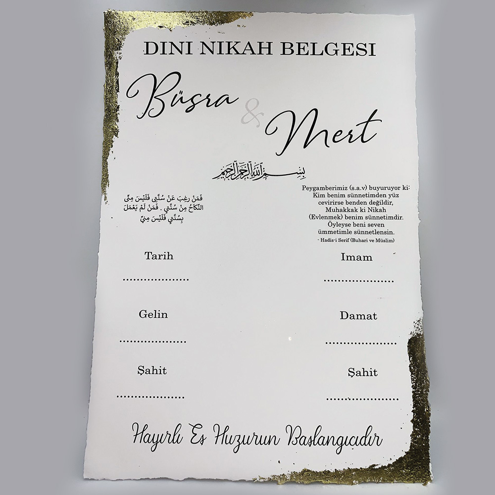 Dini Nikah Belgesi