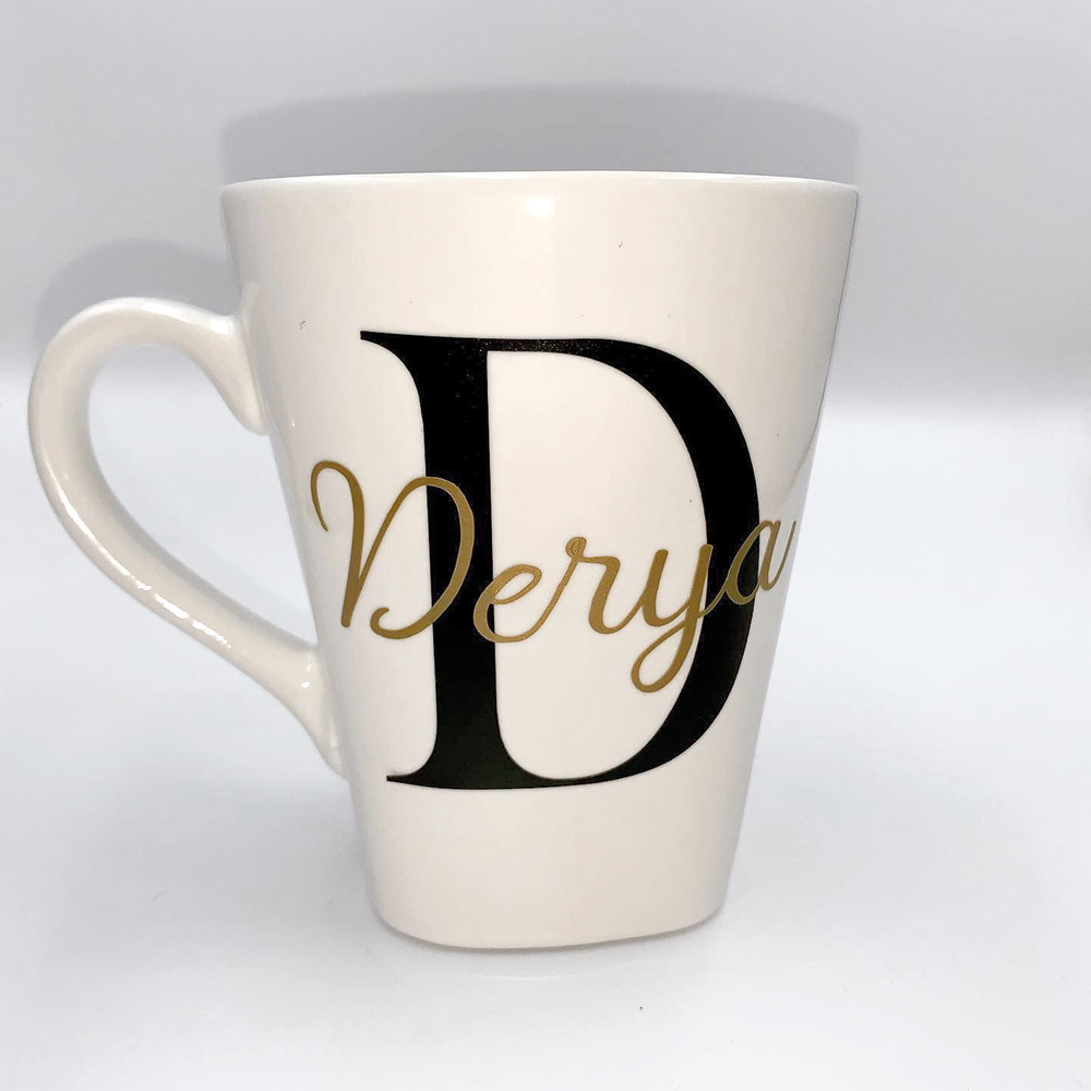 Moderne Tasse personalisiert mit Ihren Wunschtext